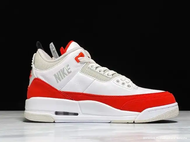 Official Maikesneakers University Red CJ0939-100 Tinker Air 3 Jordan Retro White 0404
